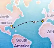 13 Night Jacksonville to Lisbon cruise