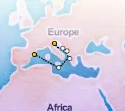 7 Night Barcelona to Venice cruise