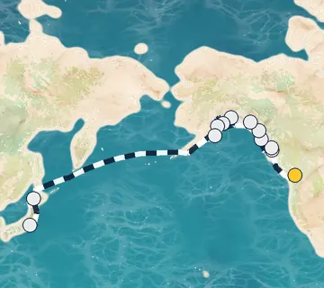 22 Night Vancouver to Tokyo cruise