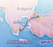 2 Night Athens to Istanbul cruise