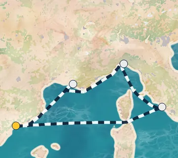 5 Night Tarragona to Tarragona cruise