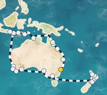 40 Night Sydney to Auckland cruise