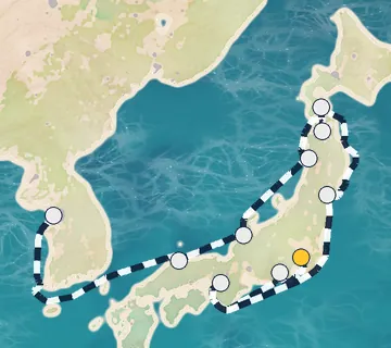 11 Night Tokyo to Seoul cruise