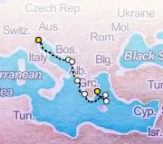 7 Night Venice to Athens cruise