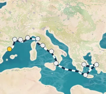 14 Night Barcelona to Athens cruise