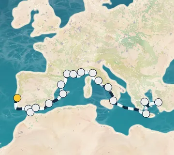 21 Night Lisbon to Athens cruise