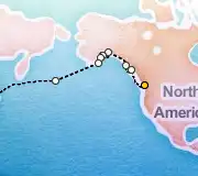 23 Night Vancouver to Tokyo cruise
