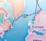 28 Night New York to Bergen cruise