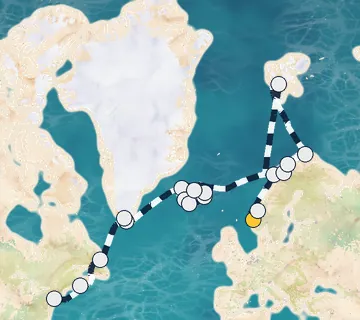 28 Night Bergen to New York cruise