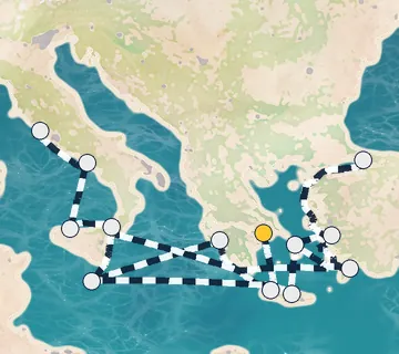21 Night Athens to Rome cruise