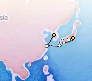 10 Night Seoul to Tokyo cruise
