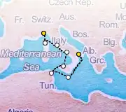 7 Night Taranto to Savona cruise