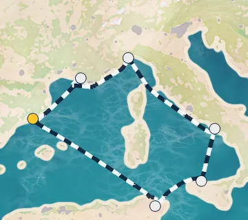 7 Night Barcelona to Barcelona cruise