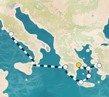 7 Night Athens to Rome cruise