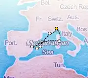 7 Night Savona to Savona cruise
