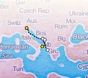 5 Night Venice to Brindisi cruise