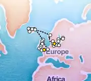 42 Night Copenhagen to London cruise
