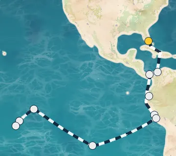30 Night Miami to Papeete cruise