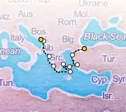 10 Night Dubrovnik to Istanbul cruise