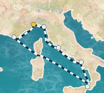 7 Night Savona to Savona cruise