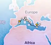 14 Night Barcelona to Athens cruise