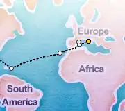 17 Night Rome to Port Canaveral cruise