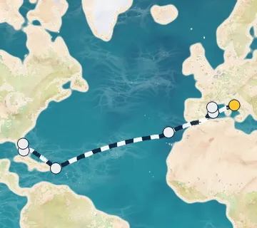 17 Night Rome to Port Canaveral cruise