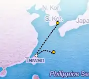 3 Night Naha to Busan cruise