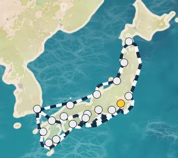 24 Night Tokyo to Tokyo cruise
