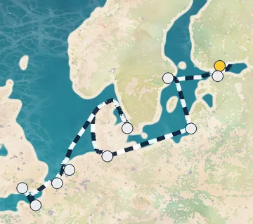 11 Night Helsinki to London cruise