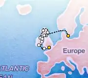 12 Night Copenhagen to Portsmouth cruise
