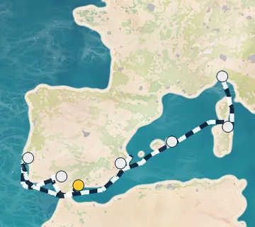 7 Night Malaga to Portofino cruise
