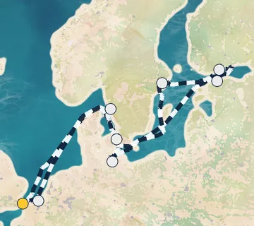 12 Night London to London cruise