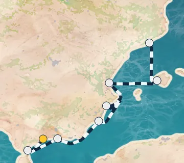 7 Night Malaga to Barcelona cruise