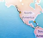 28 Night Seattle to Miami cruise