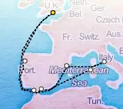 14 Night London to London cruise