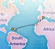 19 Night Barcelona to Santo Domingo cruise
