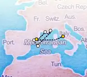 7 Night Rome to Barcelona cruise