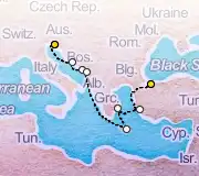 10 Night Trieste to Istanbul cruise