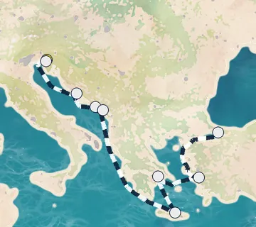 10 Night Trieste to Istanbul cruise