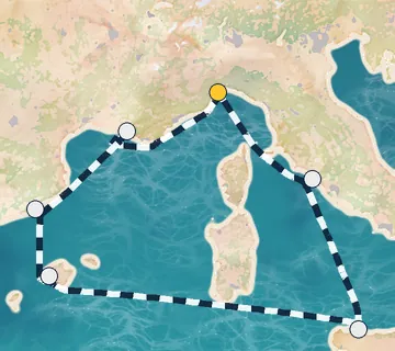 7 Night Savona to Savona cruise