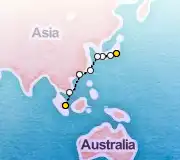 14 Night Tokyo to Singapore cruise