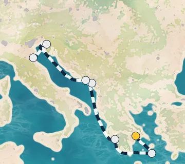 7 Night Athens to Ravenna cruise