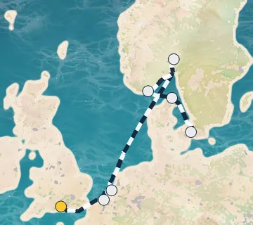 7 Night London to Copenhagen cruise