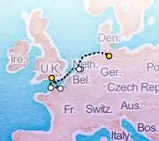 5 Night Hamburg to London cruise