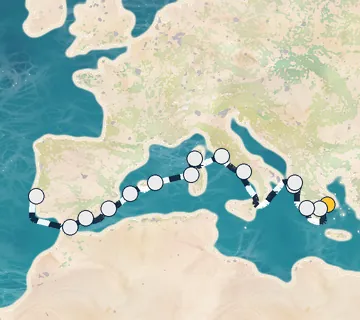 16 Night Athens to Lisbon cruise