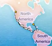 20 Night Vancouver to Ft. Lauderdale cruise
