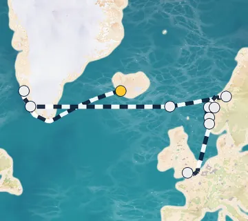 16 Night Reykjavik to London cruise