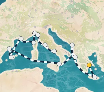 14 Night Athens to Naples cruise