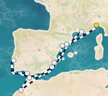 12 Night Savona to Savona cruise